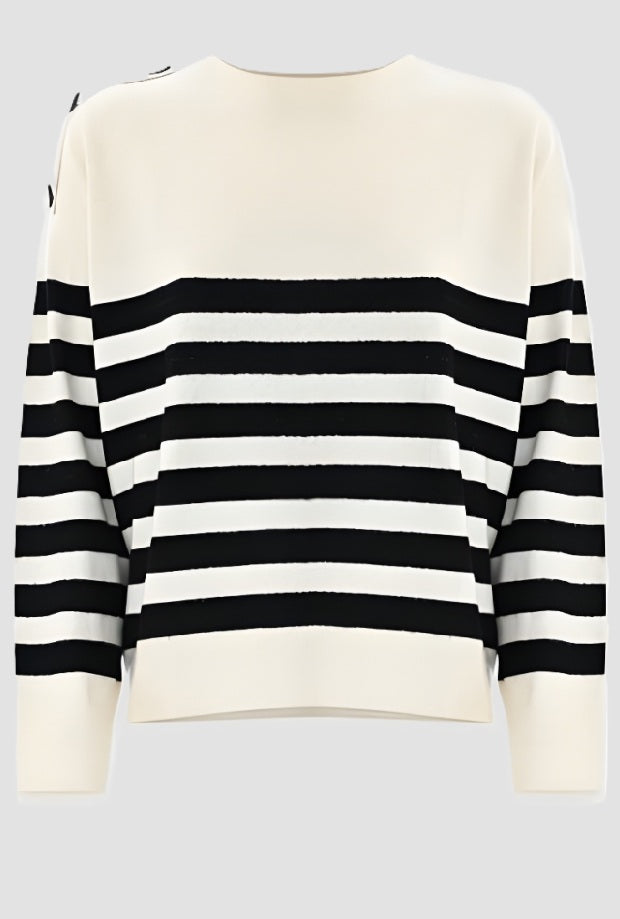 T-shirt dames gestreept