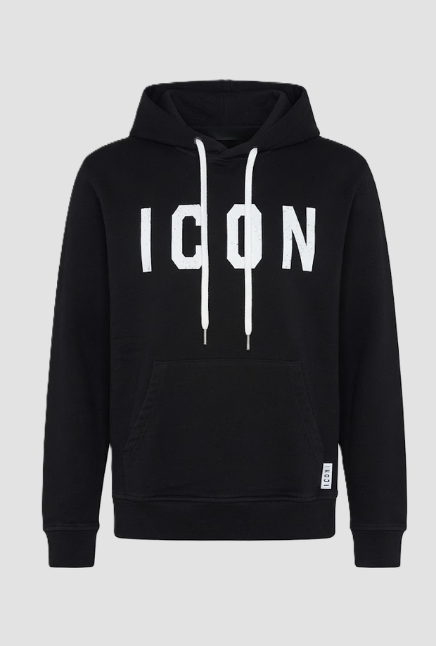 hoodie en zwart man logo