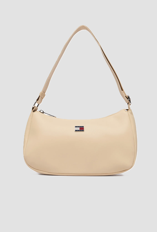 Beige Frau Handtasche