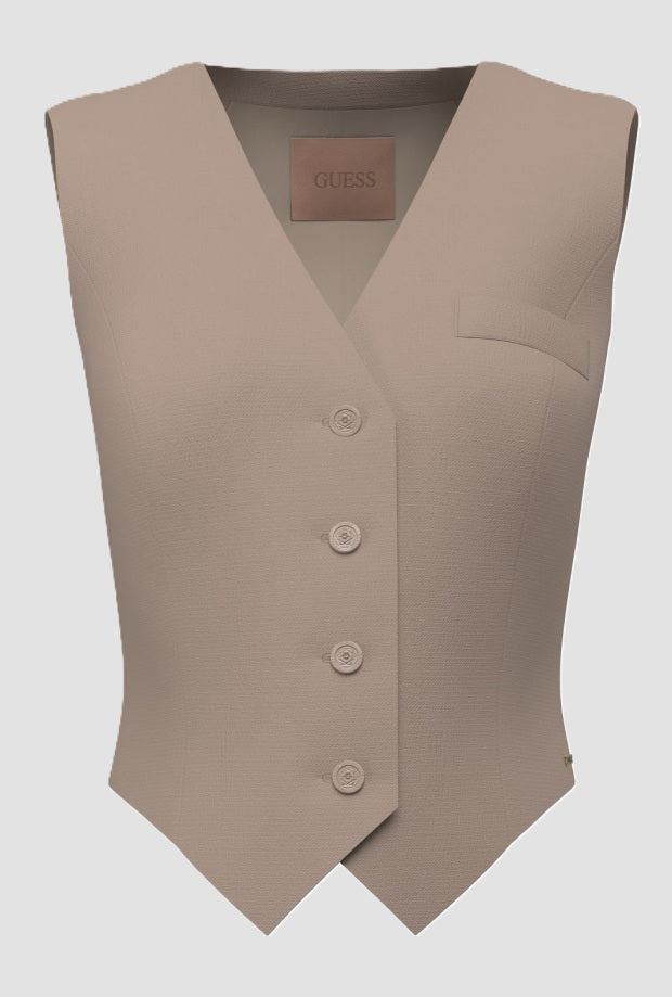 vrouwenvest beige
