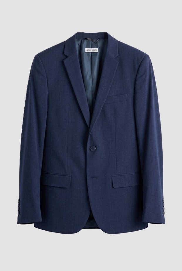 bonnie Jacke Mann blau intensiv
