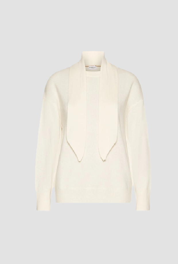 gaas in combinatie kasjmier vrouw creme
