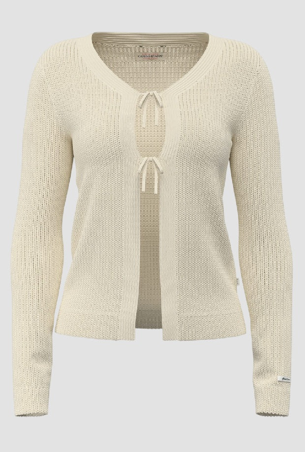 vest vrouw creme