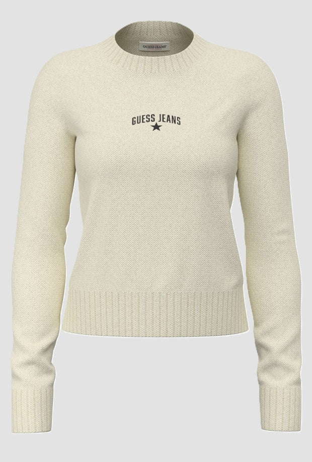 gaas met logo ster vrouw creme