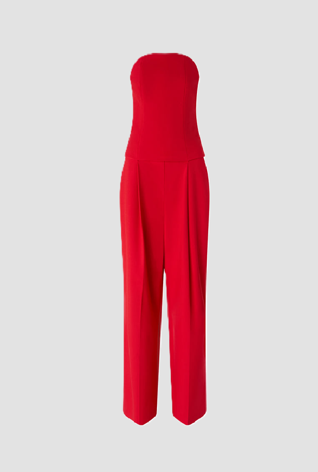 Kleid all-in-one rote Frau