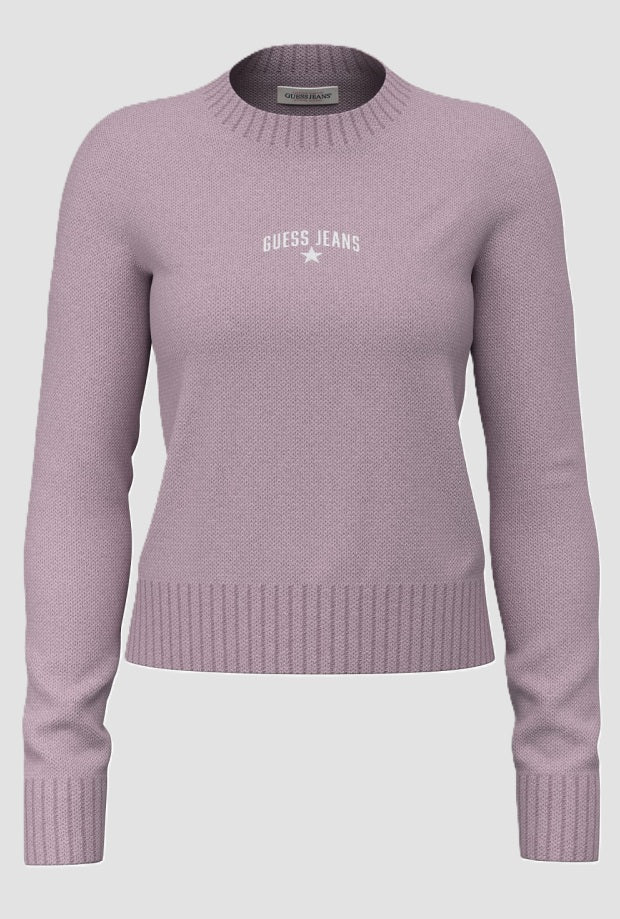 gaas met ster logo vrouw paars