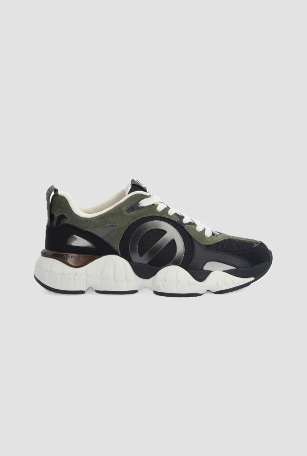 shoes krazee runner man black-green