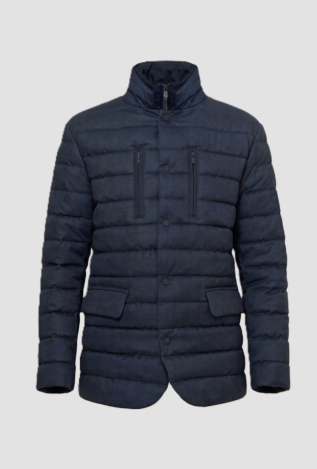 chaqueta azul hombre fabien