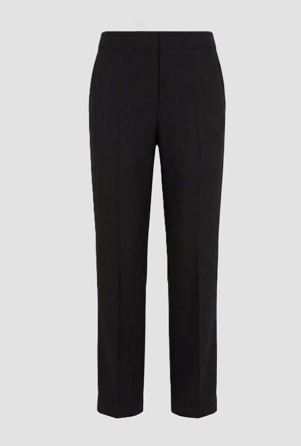 pantalone chino donna nero