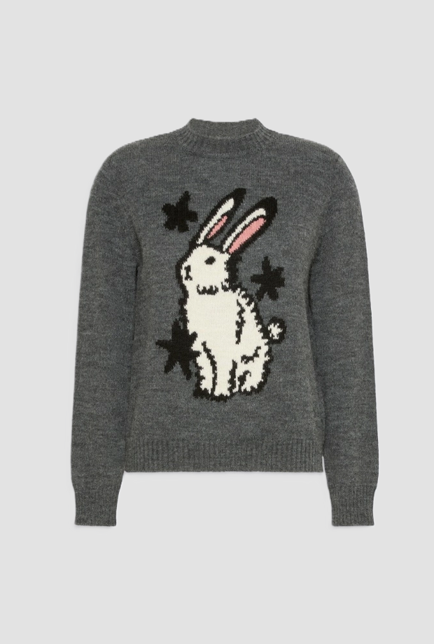 mesh wool grey