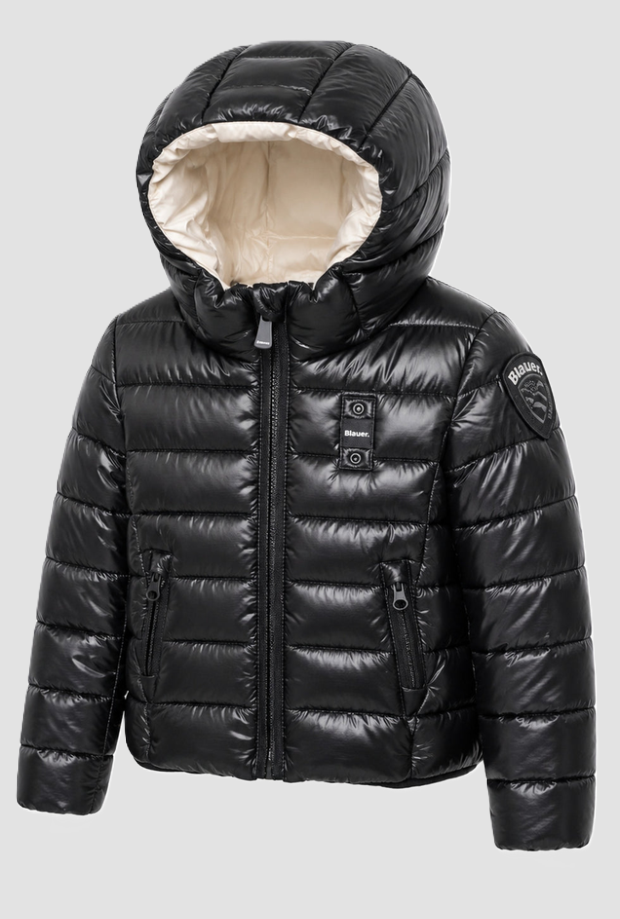 junior carousel baby jacket black