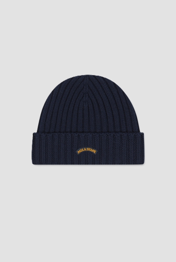 luna de insignia suave toque lana beanie