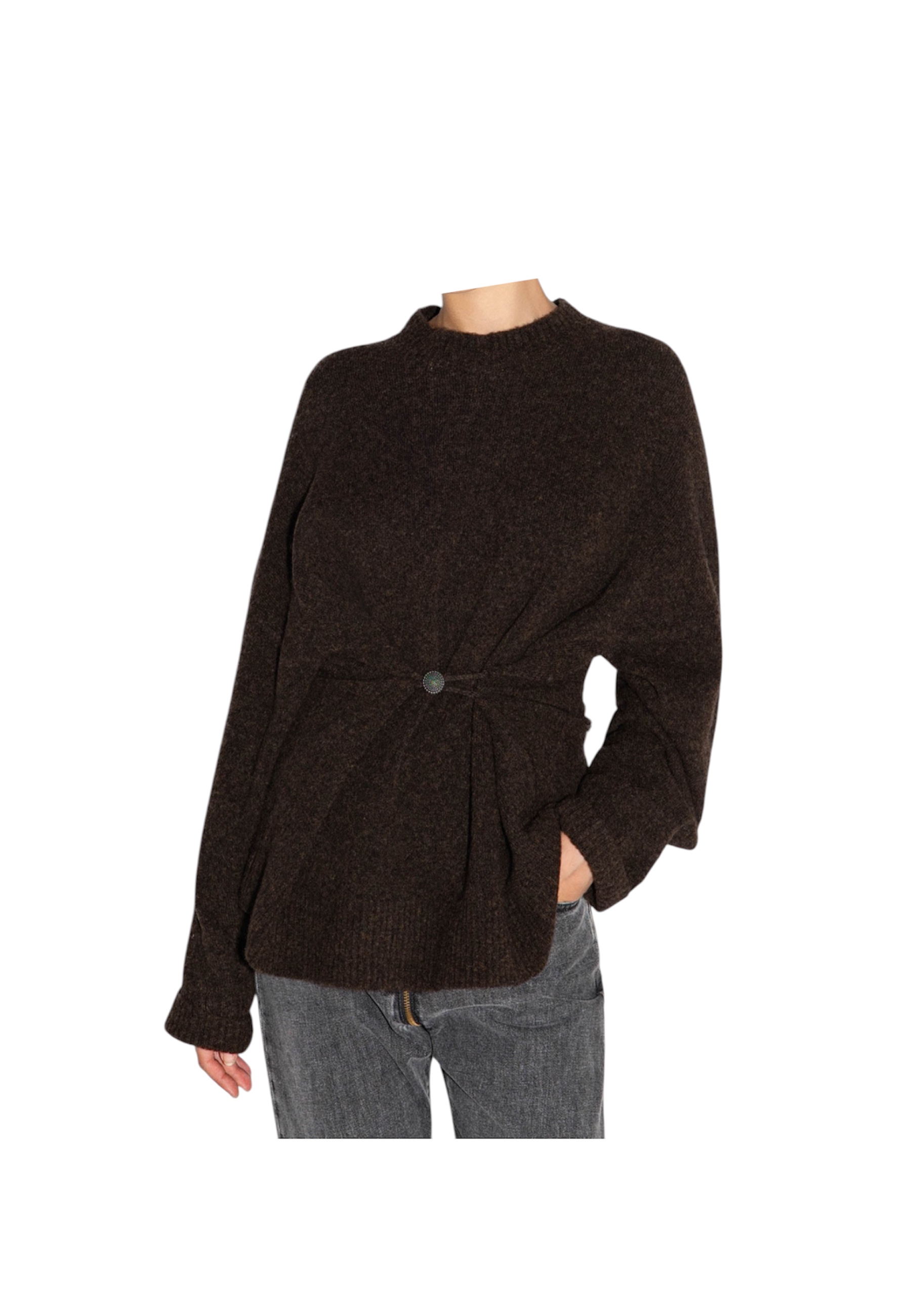 Frauen Crew Neckline Akep UbergroBe