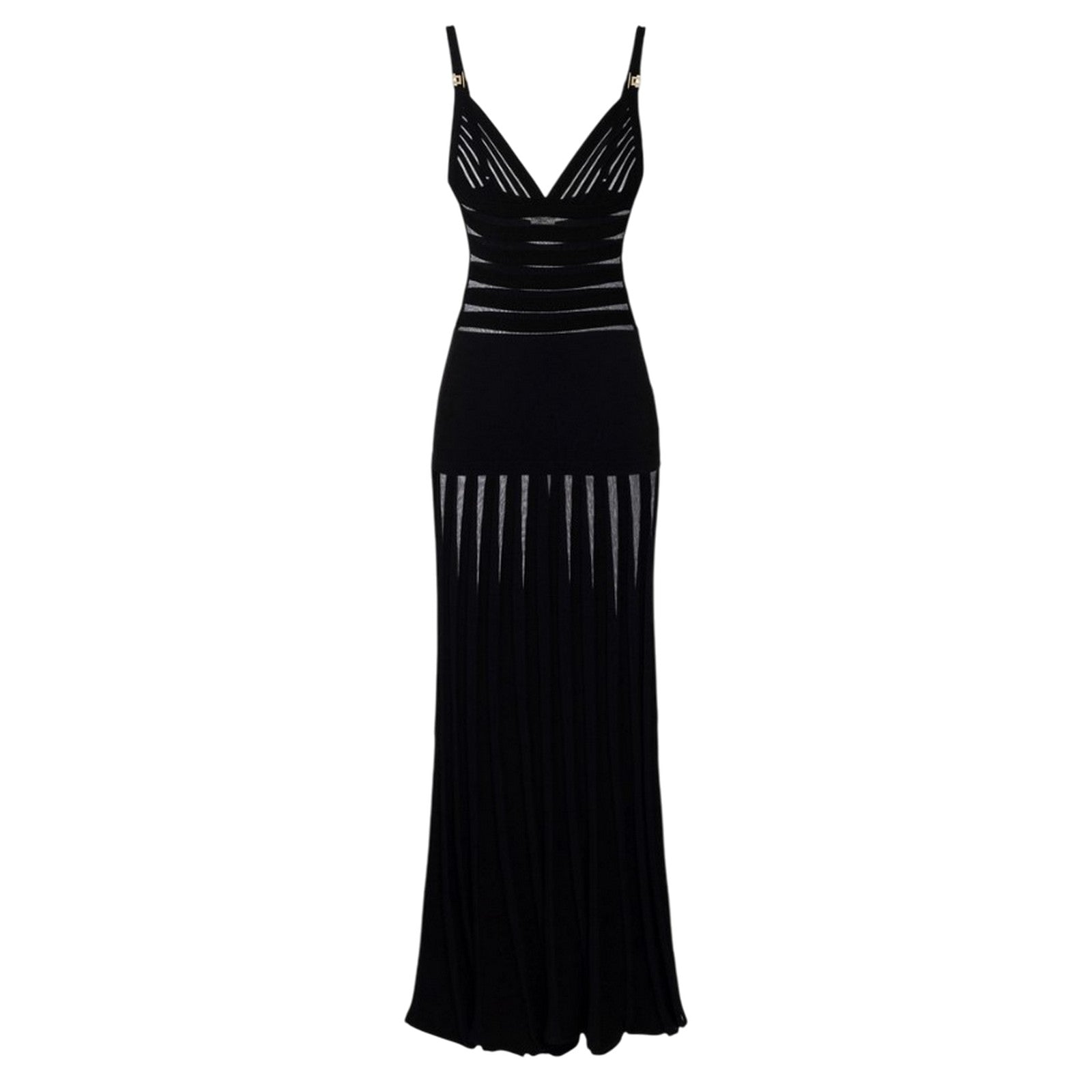 Elisabetta Franchi Casual Woman Clothes  - Knitted Dress - Black