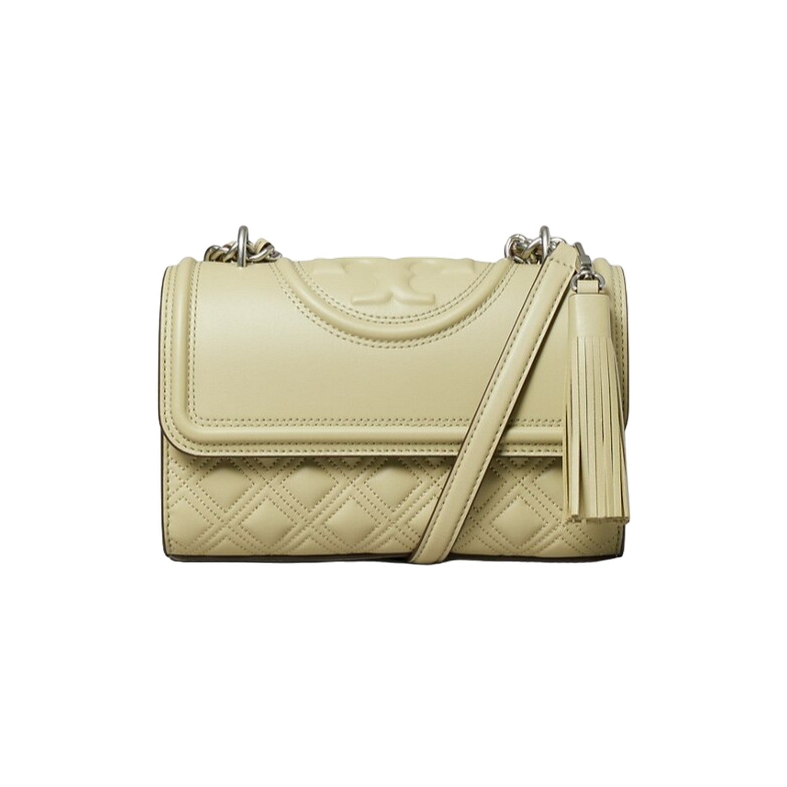 Tory Burch Shoulder Bags Woman - Fleming Small Convertible Shoulder Bag - Green