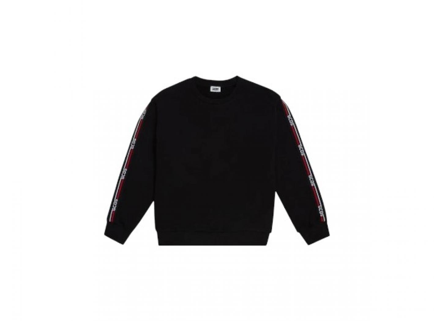 Gcds Baby Sweatshirt  1523ba_nero In Black