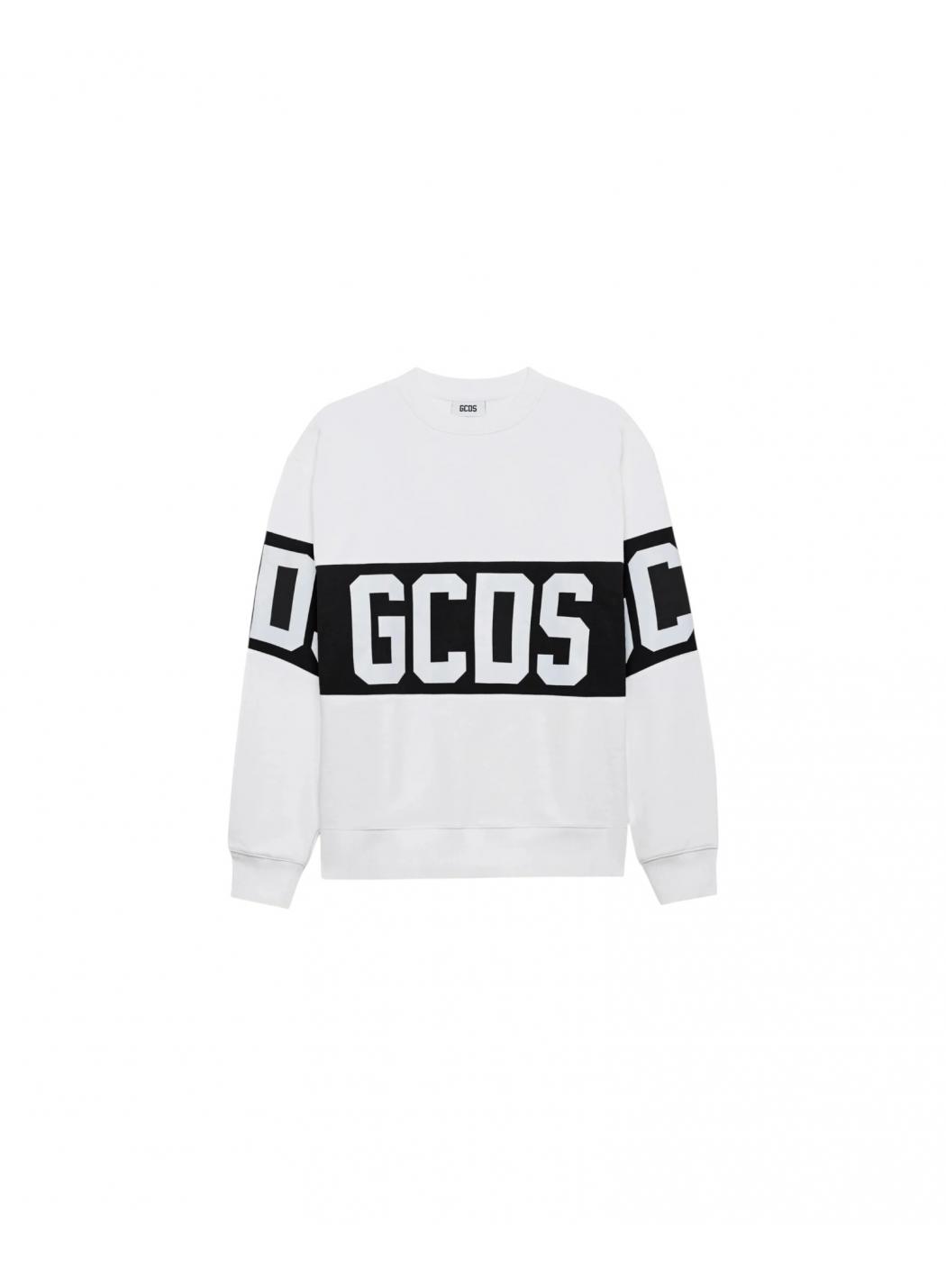 Gcds Kids' Baby Sweatshirt  1527ba_junior_bianco In White