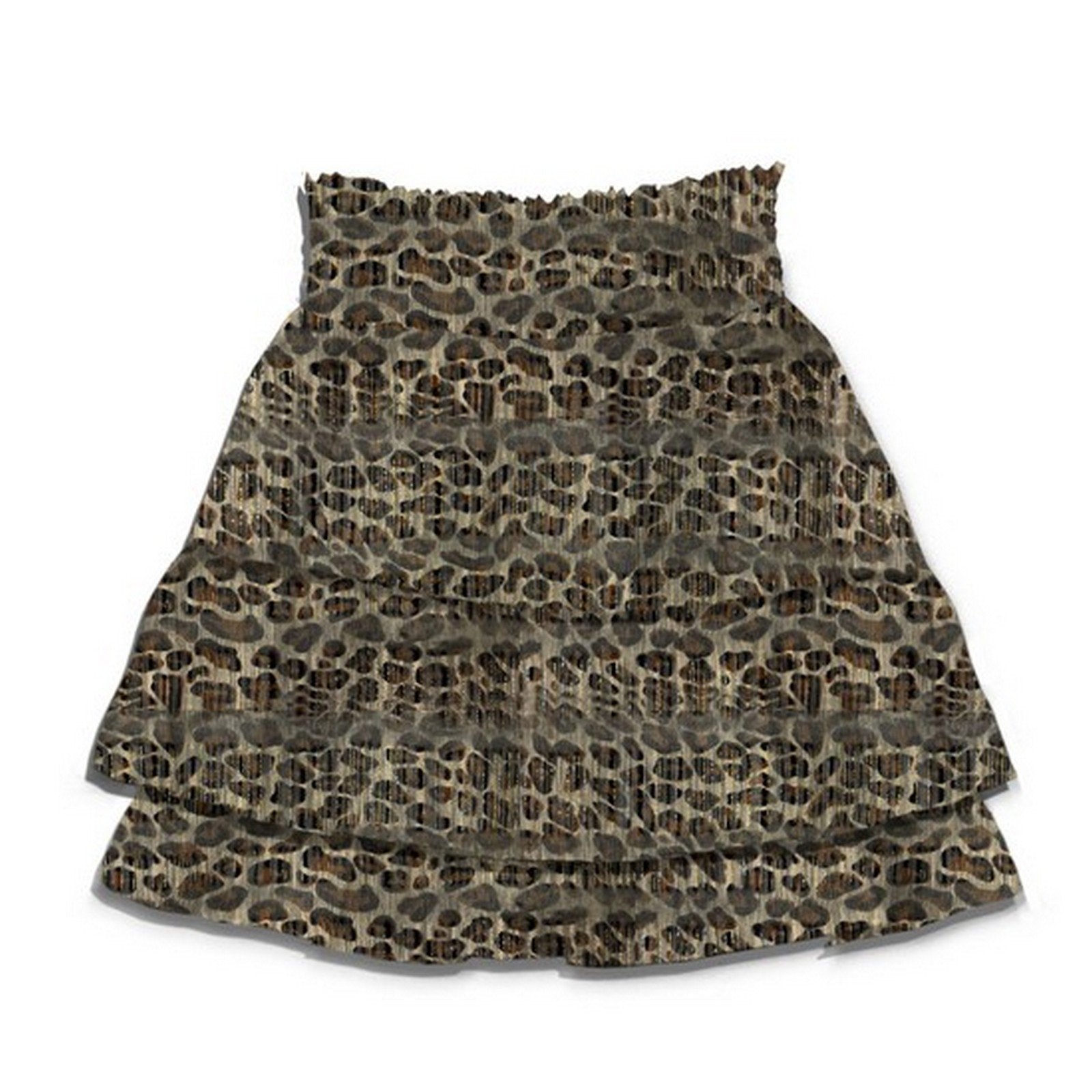 Women casual skirts Mc2 Saint Barth - eivissa silk voile lurex geo leo - n