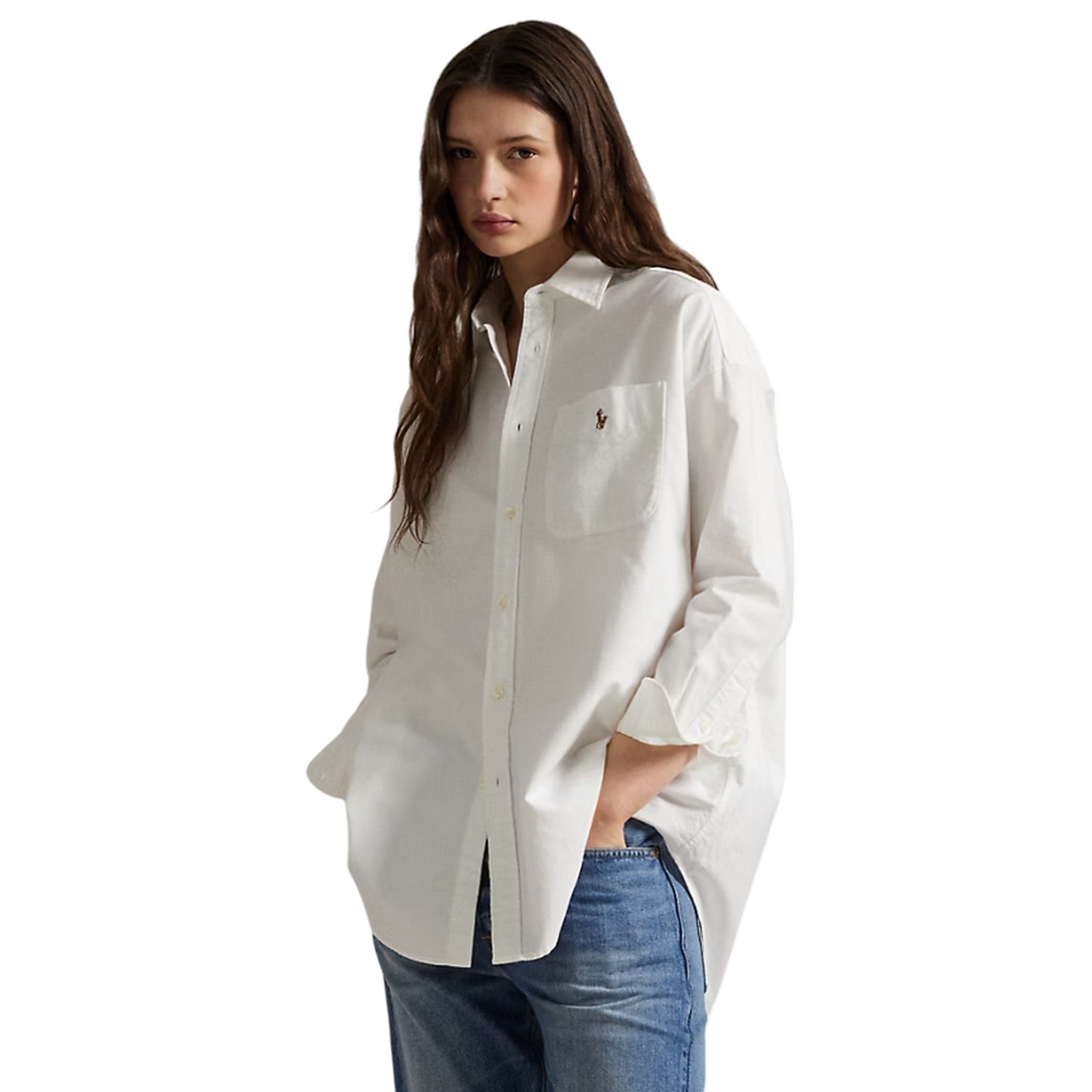 Polo Ralph Lauren Women's Shirts Ralph Lauren - Women-sport Shirt-shirt - White