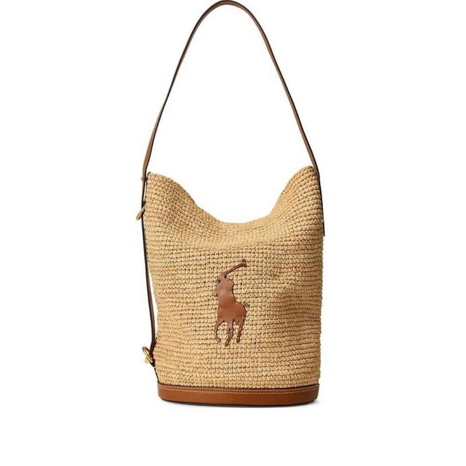 Polo Ralph Lauren Shoulder Bags Woman Ralph Lauren - Slng Bckt Bucket Bag Medium - Beige In Sand