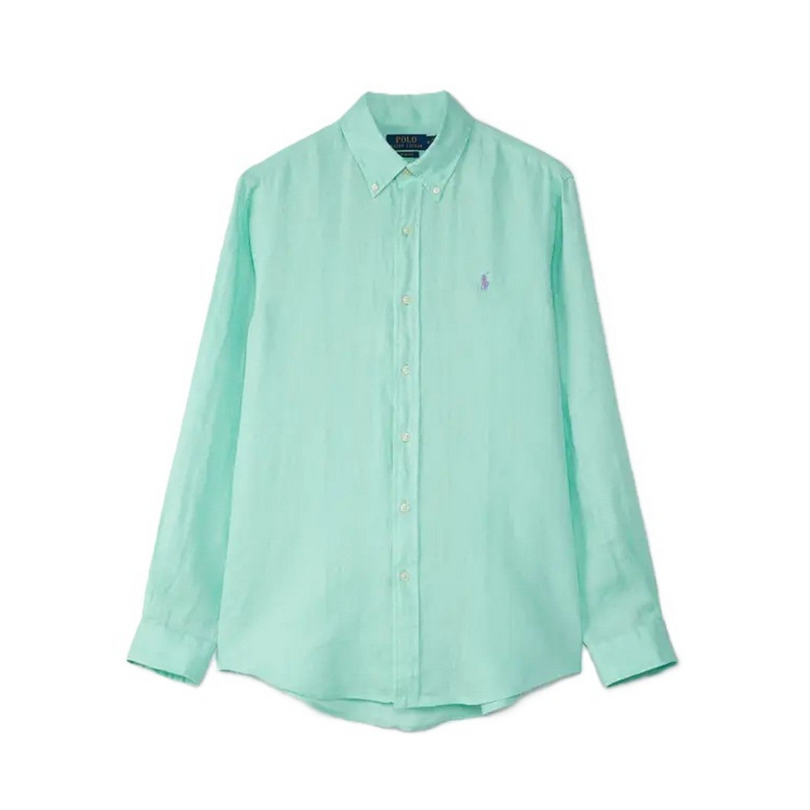 casual shirts man Ralph Lauren - cubdppcs-long sleeve-sport shirt - mint