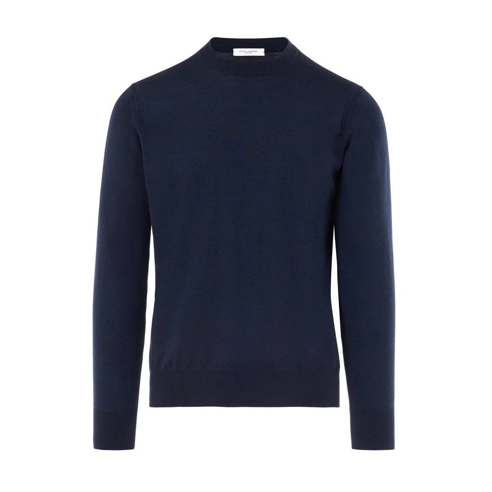 Paolo Pecora Men's Sweaters - Crewneck Knit - Blue In Blue