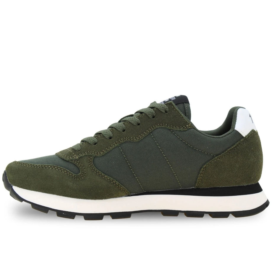 Sneaker Mann Sun68 - solide Tom - Militargrun
