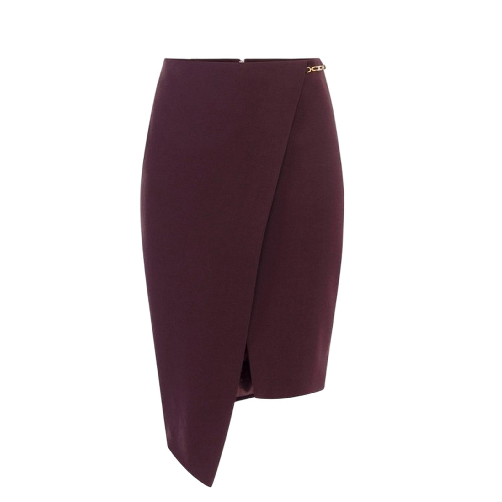 Women casual skirts Elisabetta Franchi - skirt - burgundy