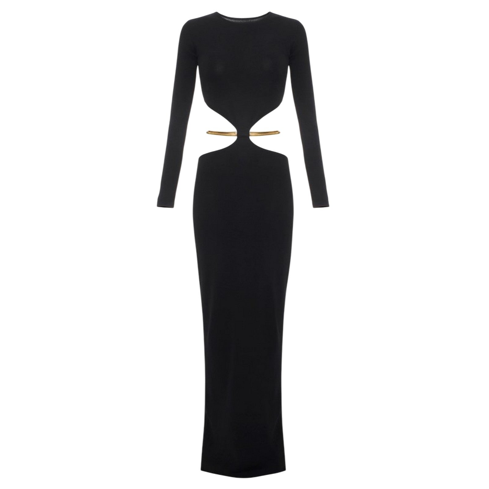 Elisabetta Franchi Casual Woman Clothes  - Knitted Dress - Black In Black