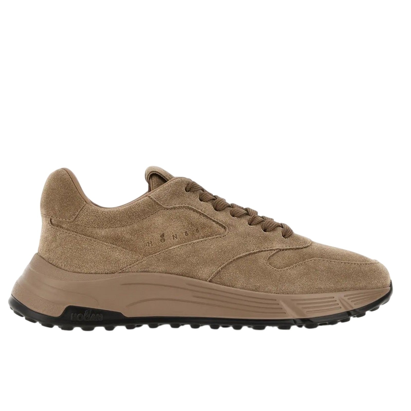 sneaker man Hogan - Hogan hyperlight fastened + timbr - beige