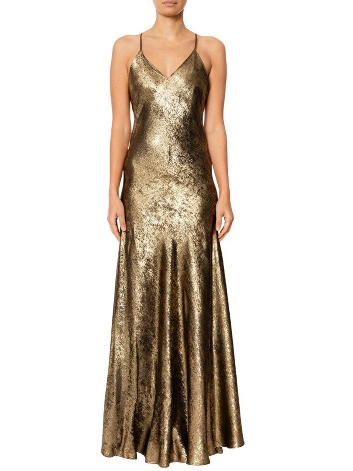 casual woman clothes rue•8isquit - slipdress metal -