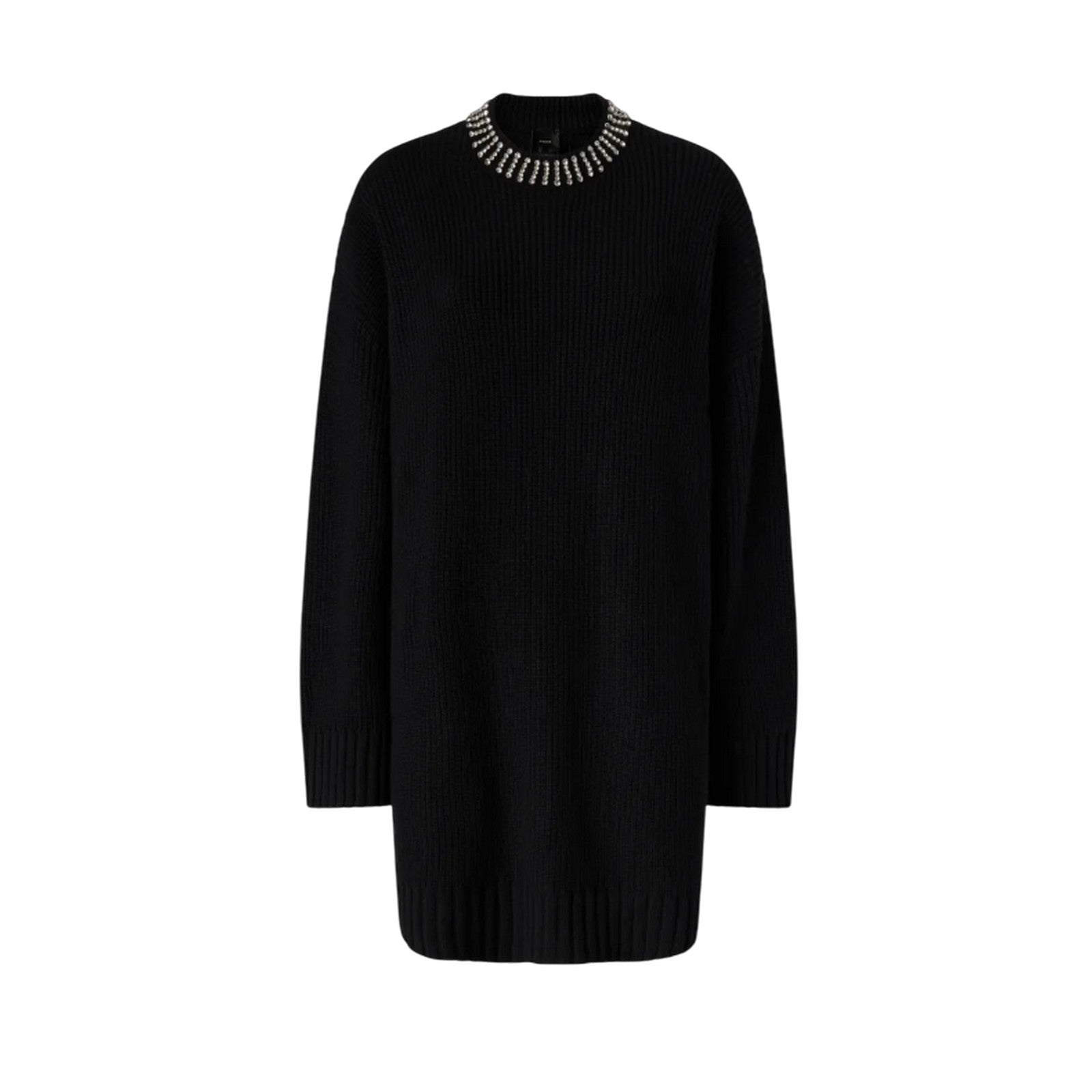 casual woman clothes Pinko - ask dress blend ws rhinestones - black