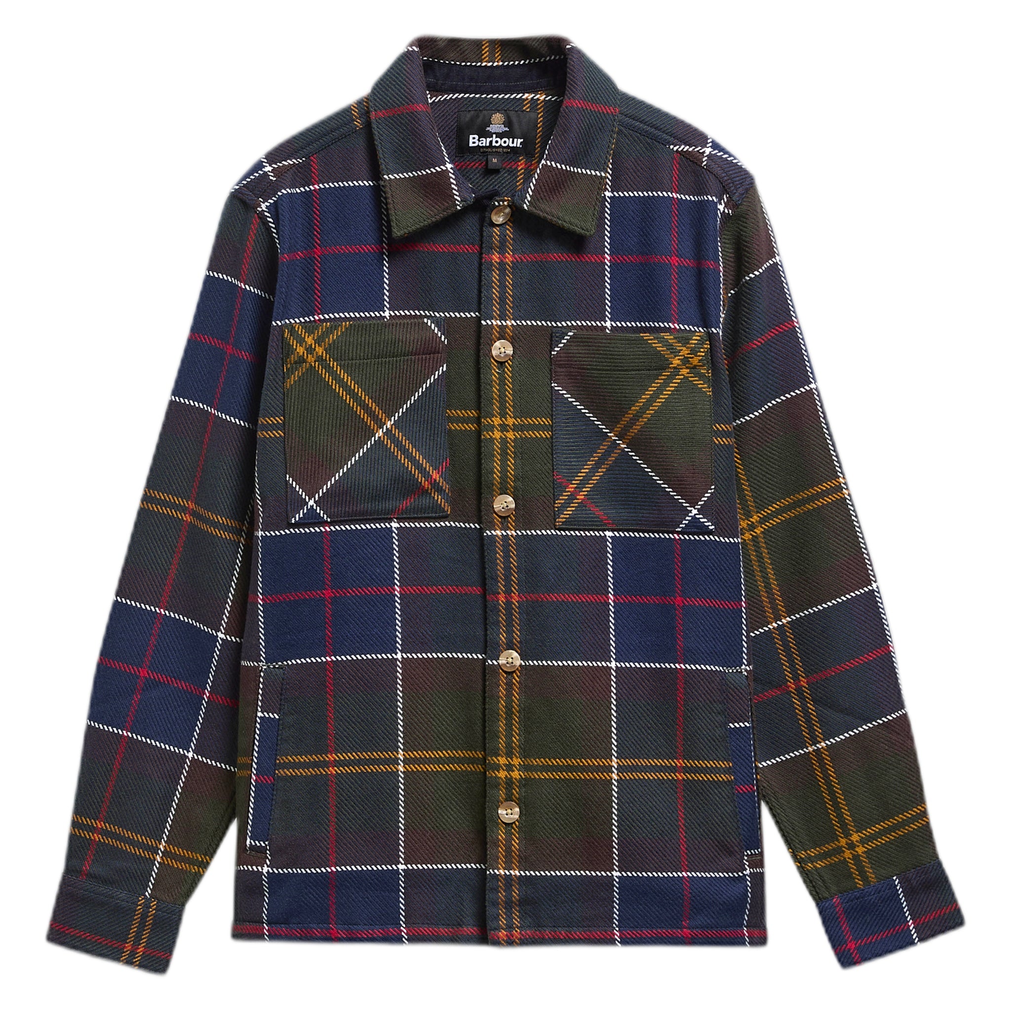Chemise Barbour Tartan surdimensionne - tartan classique
