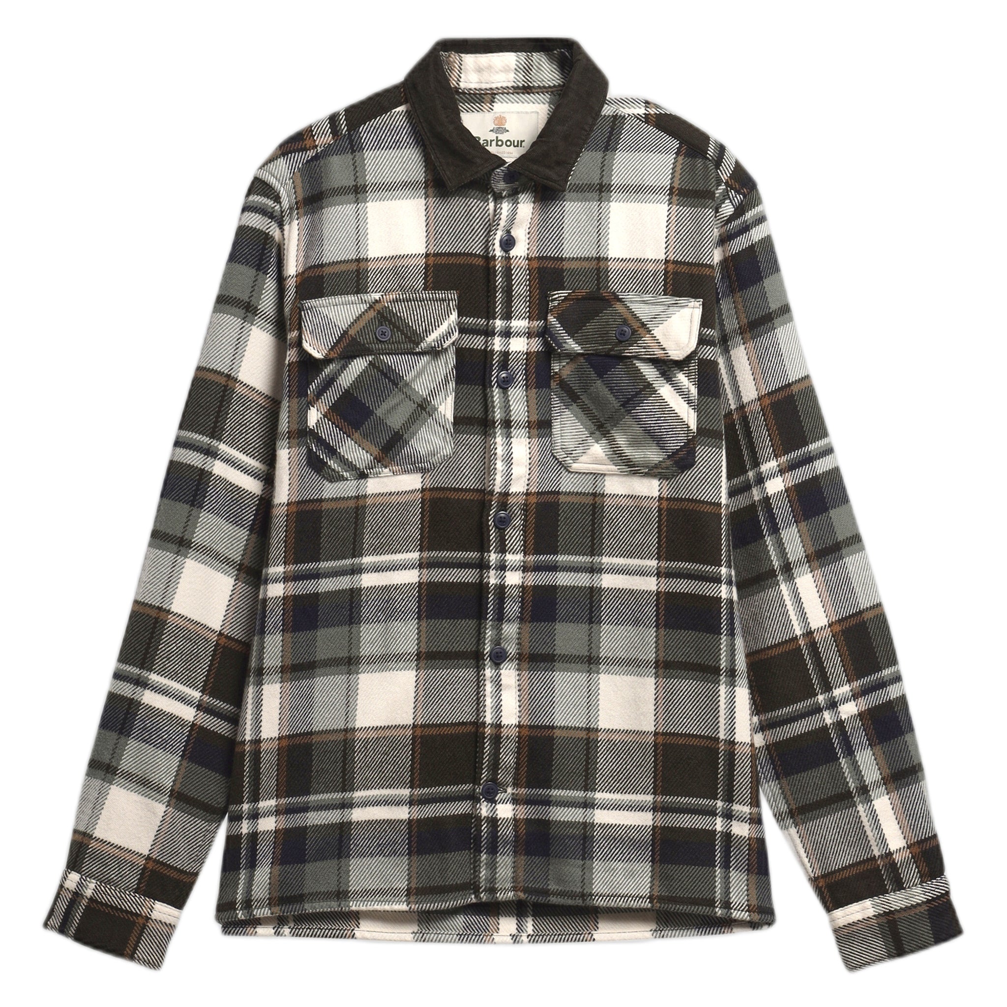 Chemise grasmoor detendu - mi-olive