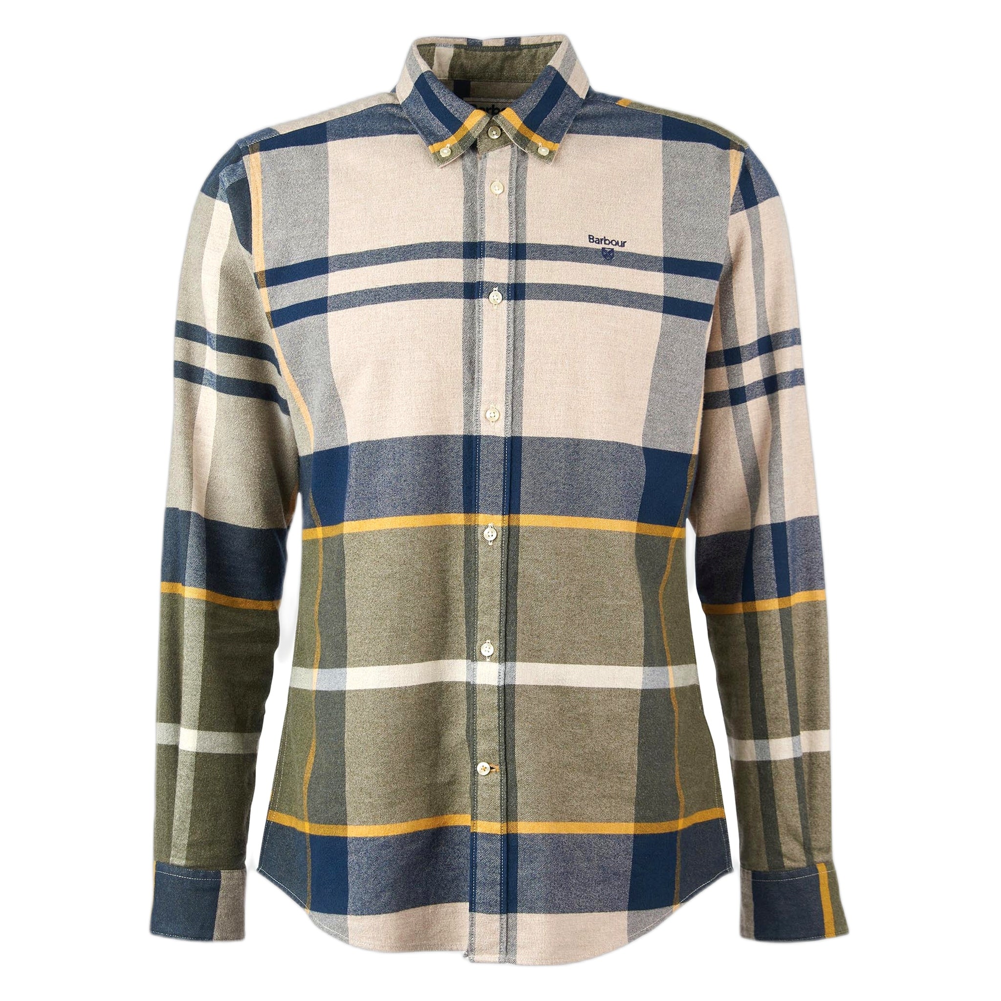 Chemise Barbour iceloch tailleur chemise - brouillard forestier