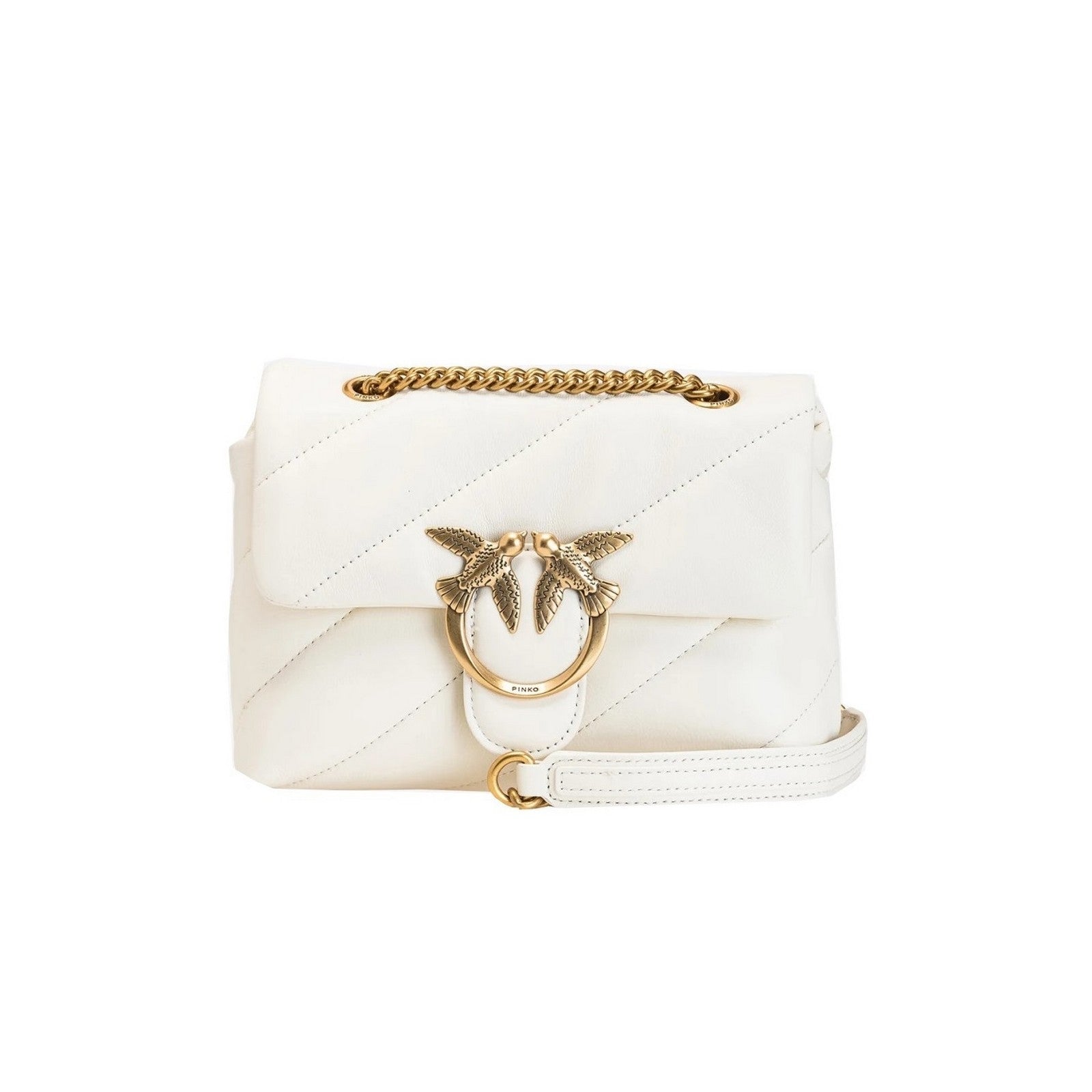 Femmes Pinko - amour bouffee mini cl nappa de mouton - blanc