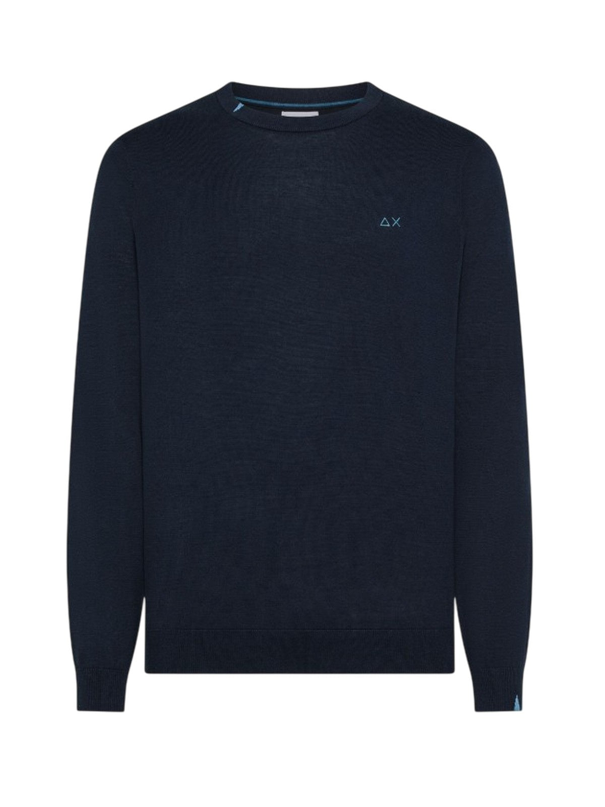 Pullover fur Manner Sun68 - Pullover basis l/s - blau