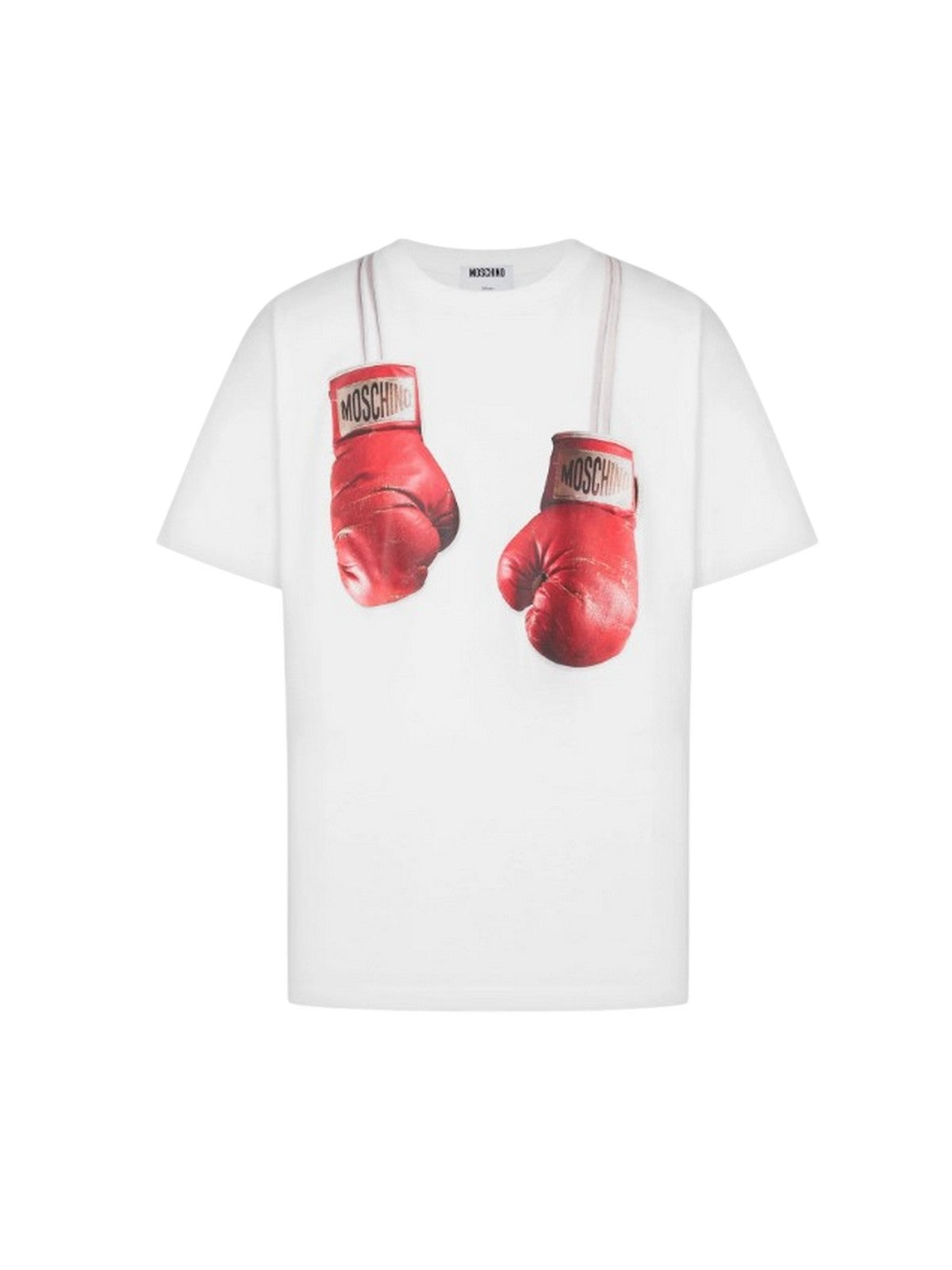 T-shirt homme Moschino - T-shirt jersey de coton biologique - blanc
