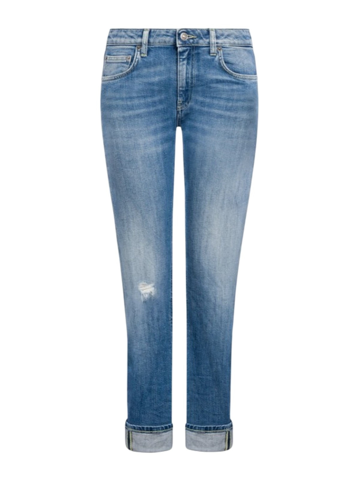 Jeans Frau Dondup - Jeans. 5tasche schlank - blau