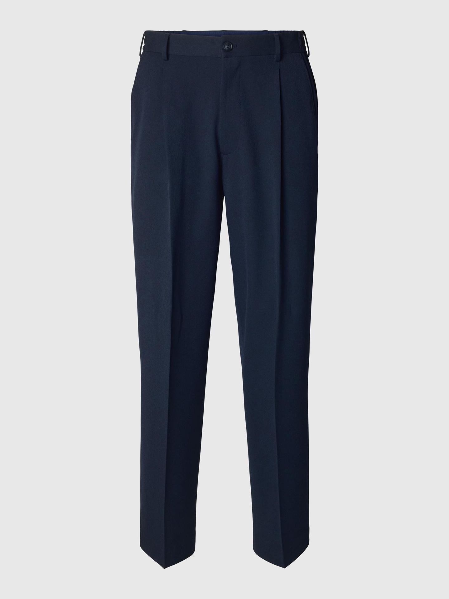 Selected Men's Trousers  Loose Finn Flex In Blue