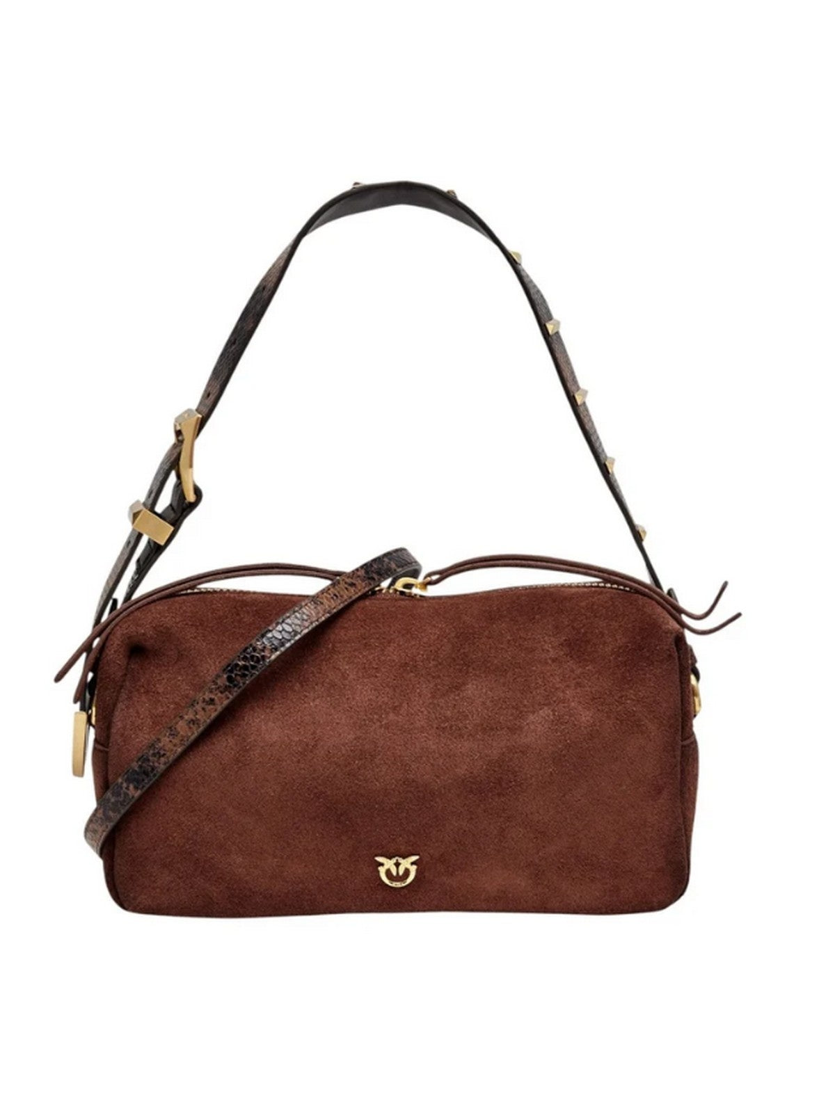 Sacs a epaulettes femme Pinko - bauletto trittico daim - s.d.