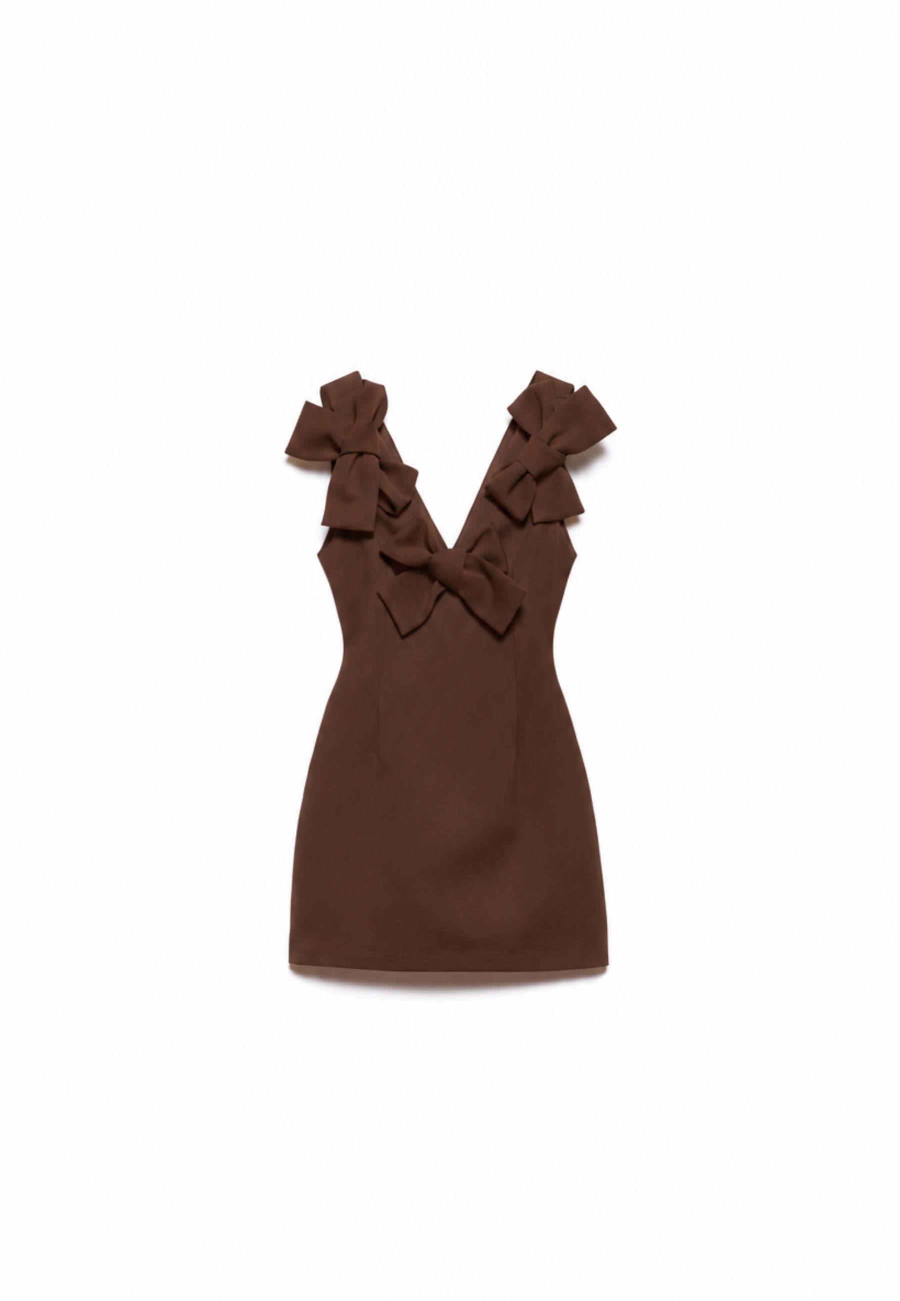 aniye-by Kurzes Kleid Aniye By mit Schleifen, brown