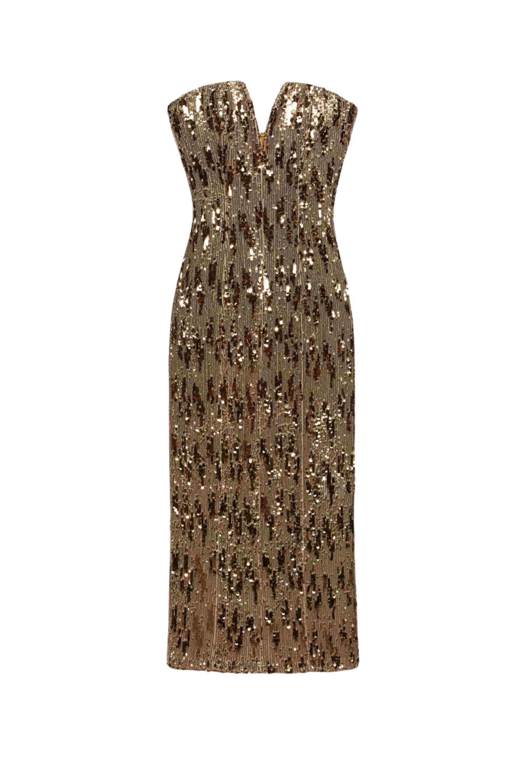 Aniye By Bustier Dress Lulu Woman  Sequins In Gold