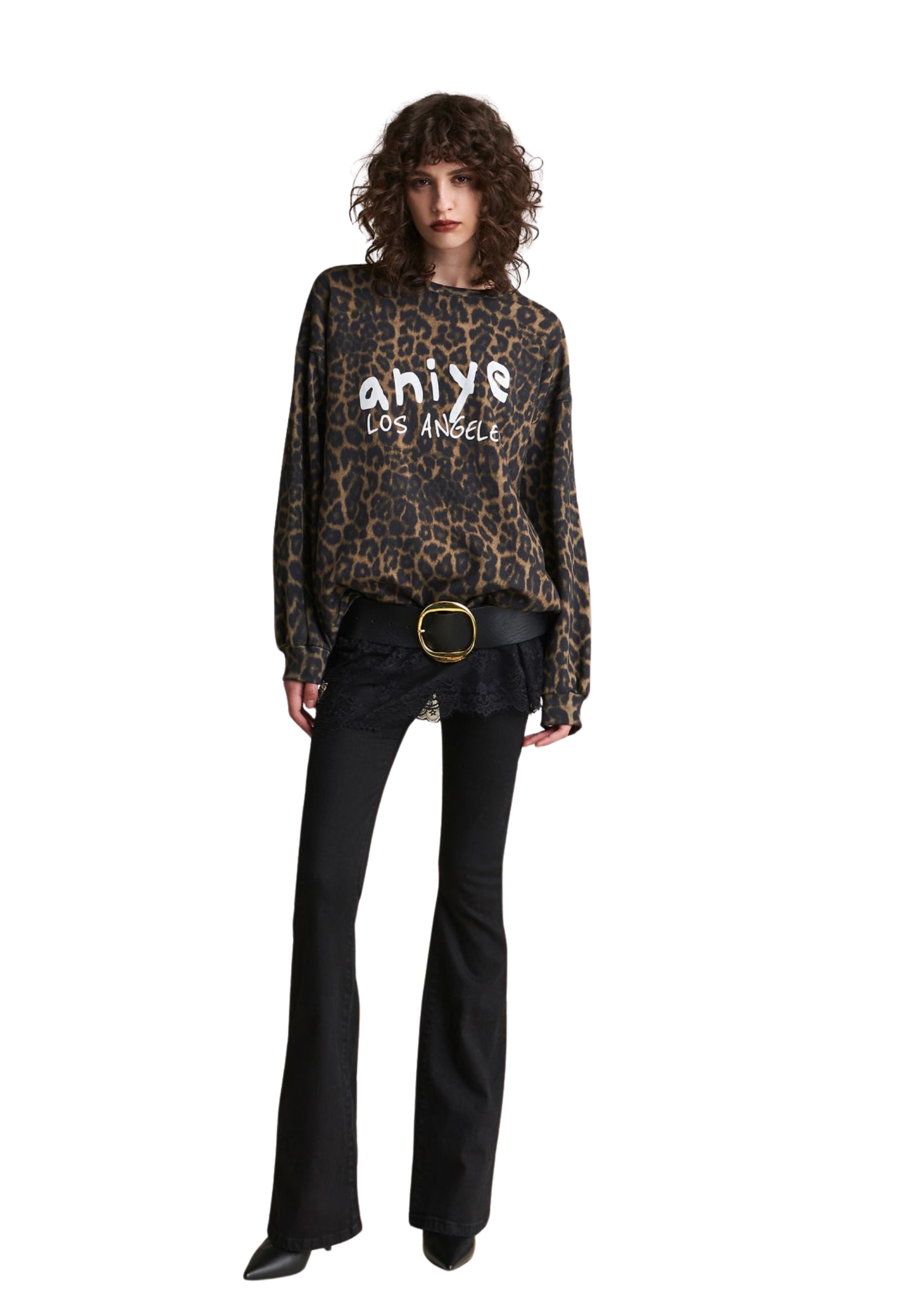 Aniye By Hoodie Maku Woman Leopared In Multi