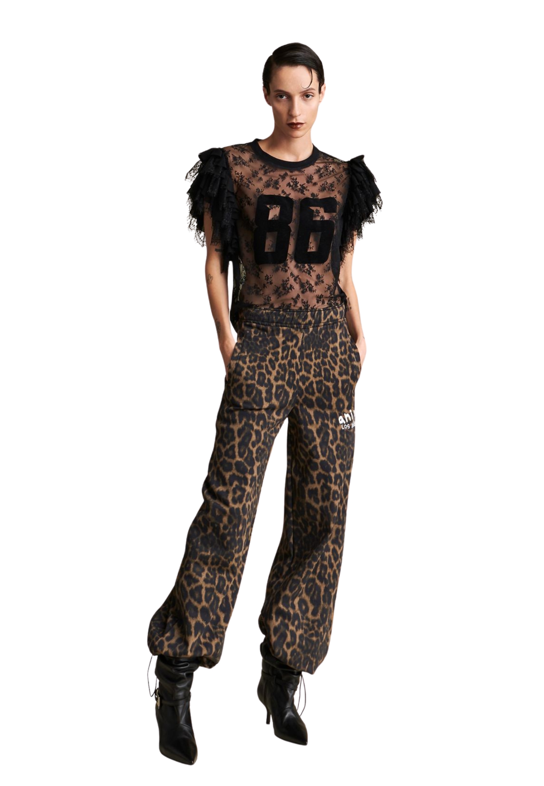 Aniye By Over Maku Donna Leopard In Brown