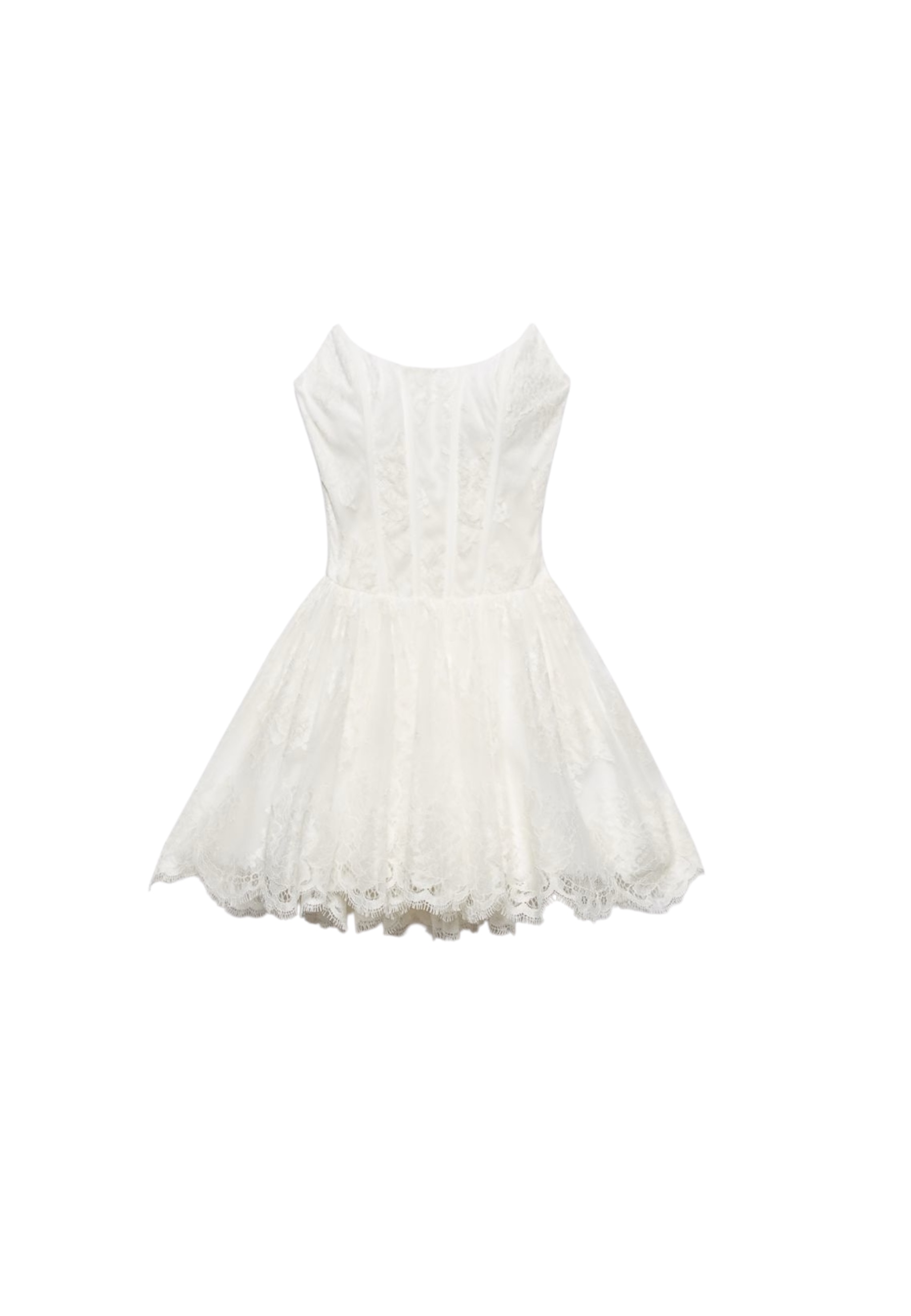 Aniye By Bustier Dress Tamara Woman  In Lace In White