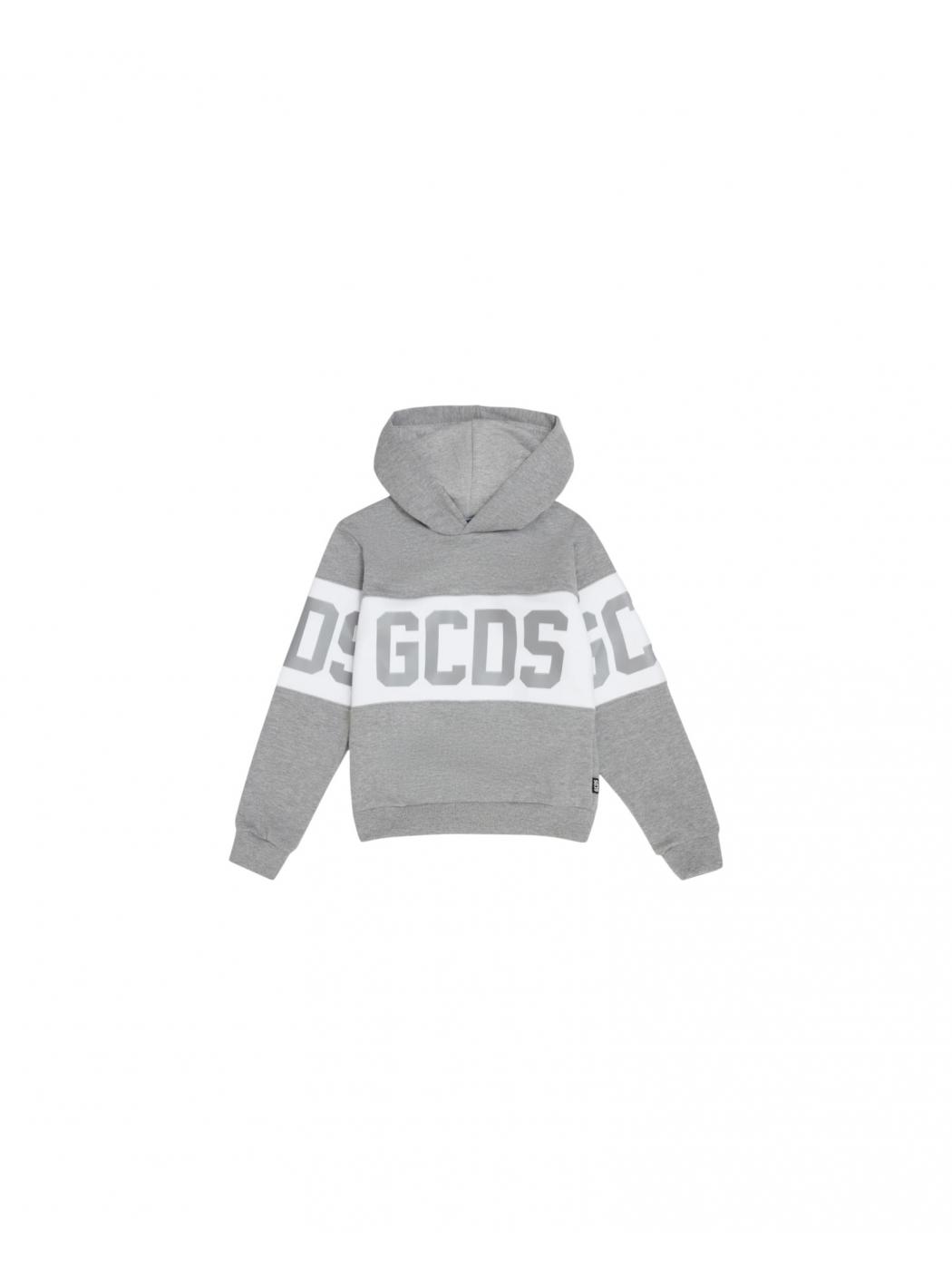 Gcds Kids' Baby Unisex Sweatshirt  1926ba_junior_grigio In Gray