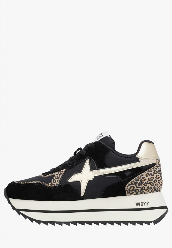 W6yz Women's Sneakers  Deva W 2017405091a08 In Black