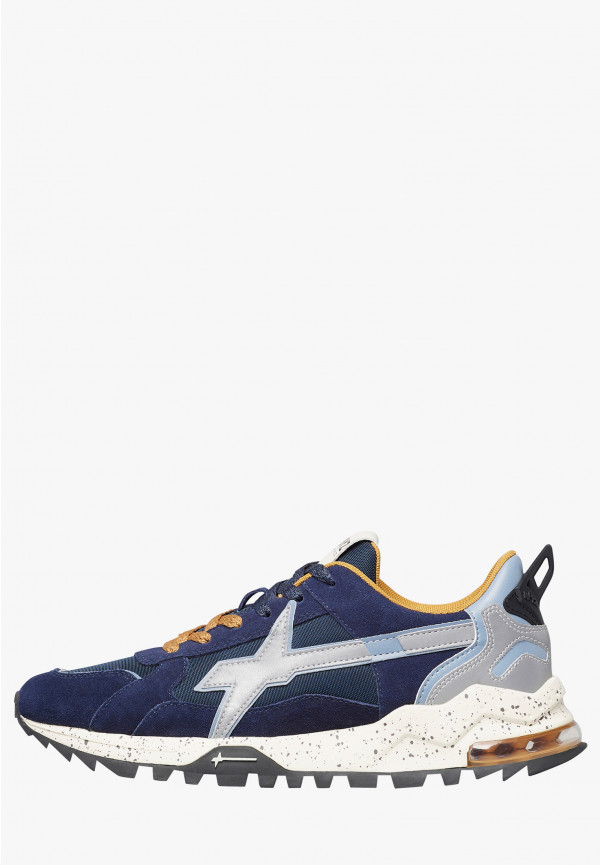 W6yz Men's Sneakers  Breeze 3-m 2018612103c52 Navy In Blue