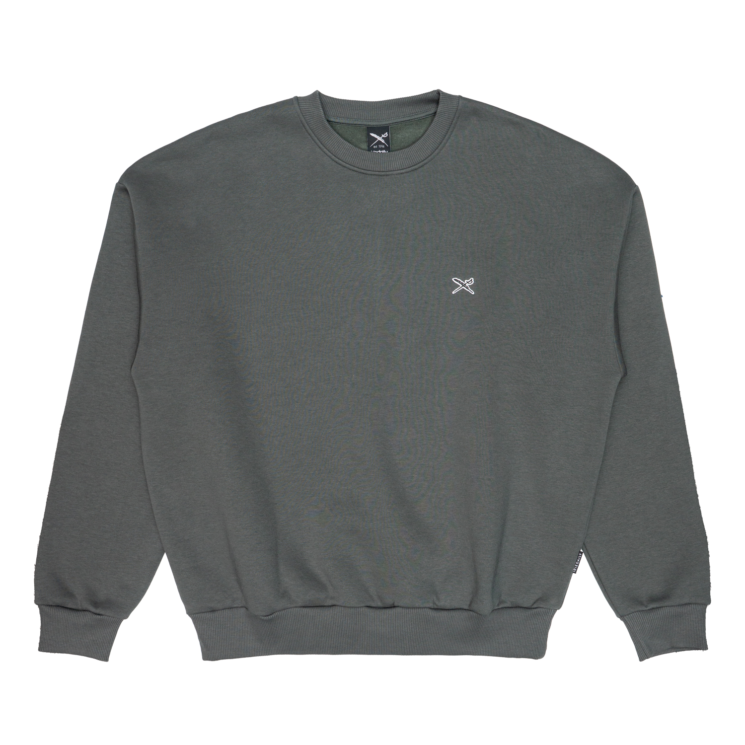 Sweatshirt fur Herren Iriedaily Crewneck Dark Dschungel